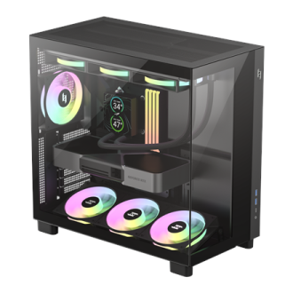 Gamemax Case | NEX C53 BK | ATX/BTF