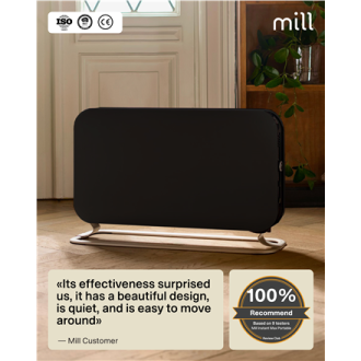 Mill Instant Max Led Portable Heater | CO2200LEDMAXBLACK | Convection Heater | 2200 W | Number of power levels 3 | Suitable for Mill Instant Max Led Portable Heater | CO2200LEDMAXBLACK | Convection Heater | 2200 W | Number of power levels 3 | Suitable for