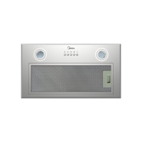 Midea Hood | MCI606 | Built-in | Energy efficiency class C | Width 52 cm | 610 m /h | Mechanical | LED | Stainless steel