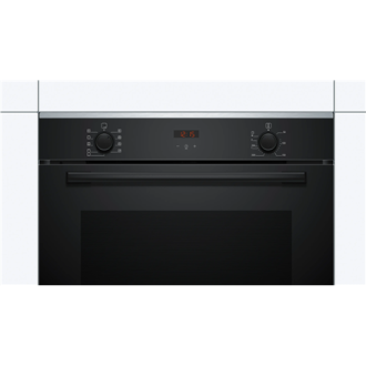 Bosch Oven | HBA2340B0 | 71 L | Electric | Hydrolytic | Knobs | Convection | Height 59.5 cm | Width 59.4 cm | Black