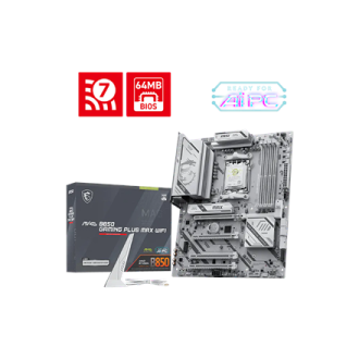 MSI MAG B850 GAMING PLUS MAX WIFI | Processor family AMD | Processor socket AM5 | DDR5 | Supported hard disk drive interfaces SA MSI MAG B850 GAMING PLUS MAX WIFI | Processor family AMD | Processor socket AM5 | DDR5 | Supported hard disk drive interfaces SA