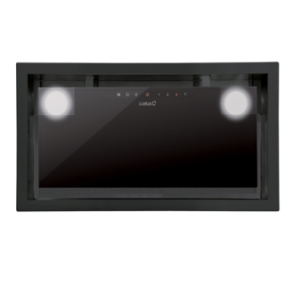 CATA Hood | GC DUAL 45 GBK/A | Canopy | Energy efficiency class A | Width 49.2 cm | 820 m /h | Touch sensitive | LED | Black