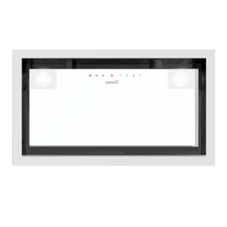CATA Hood | GC DUAL 45 GWH/A | Canopy | Energy efficiency class A | Width 49.2 cm | 820 m /h | Touch sensitive | LED | White