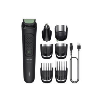 Philips Trimmer | MG3930/15 Series 3000 All-in-One | Cordless | Number of length steps 10 | Black