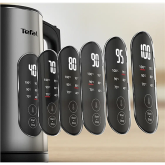 TEFAL Selection KI871DE0 | Kettle | Electric | 1500 W | 1.7 L | Plastic | 360 rotational base | Stainless steel