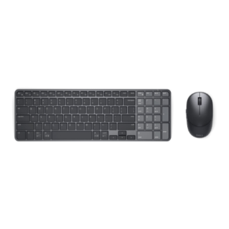 Dell Pro 7 Rechargeable Compact Keyboard and Mouse - KM746 | Keyboard and Mouse Set | Wireless | Bluetooth | US International | 