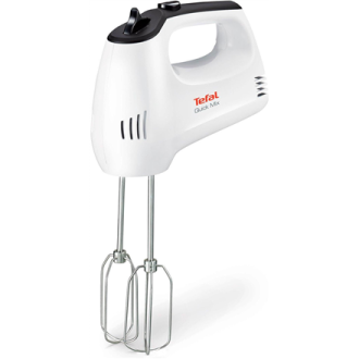 TEFAL Hand mixer | HT3101 QuickMix | Hand Mixer | 300 W | Number of speeds 5 | Turbo mode | White