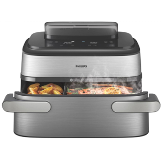 Philips Airfryer | NA565/02 5000 Series | Power 2750 W | Capacity 9.5 L | Silver/Black | RapidAir Plus Philips Airfryer | NA565/02 5000 Series | Power 2750 W | Capacity 9.5 L | Silver/Black | RapidAir Plus