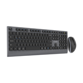 Gembird KBS-WPS-02 | Keyboard and Mouse Set | Wireless | US | Bluetooth | Black