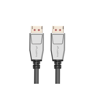 Lanberg DisplayPort M/M Cable 20 PIN V1.4 8K 60HZ | CA-DPDP-20CU-0018-BK | DisplayPort to DisplayPort | 1.8 m Lanberg DisplayPort M/M Cable 20 PIN V1.4 8K 60HZ | CA-DPDP-20CU-0018-BK | DisplayPort to DisplayPort | 1.8 m