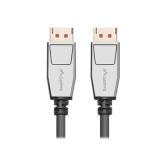 Lanberg DisplayPort M/M Cable 20 PIN V1.4 8K 60HZ | CA-DPDP-20CU-0018-BK | DisplayPort to DisplayPort | 1.8 m Lanberg DisplayPort M/M Cable 20 PIN V1.4 8K 60HZ | CA-DPDP-20CU-0018-BK | DisplayPort to DisplayPort | 1.8 m
