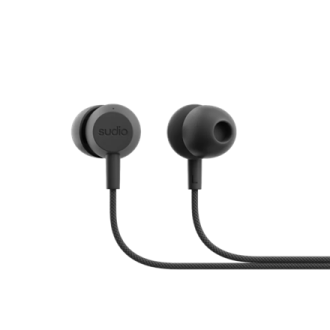 Sudio Earbuds | V3 | In-ear | Microphone | Dusty Black Sudio Earbuds | V3 | In-ear | Microphone | Dusty Black