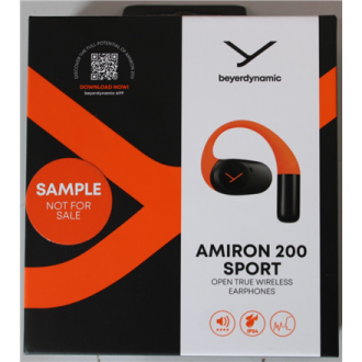 SALE OUT. Beyerdynamic AMIRON 200 Open TWS earphones with charging case and USB cable, Sport Sample DEMO | Beyerdynamic DEMO | W