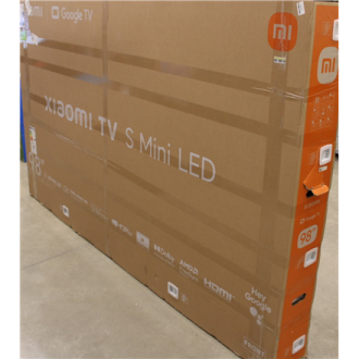 SALE OUT. Xiaomi TV S Mini LED 98 2026 | SALE OUT. | Xiaomi S Mini LED 2026 | 98 | Smart TV | Google TV | 4K UHD | Dark Grey | D SALE OUT. Xiaomi TV S Mini LED 98 2026 | SALE OUT. | Xiaomi S Mini LED 2026 | 98 | Smart TV | Google TV | 4K UHD | Dark Grey | D