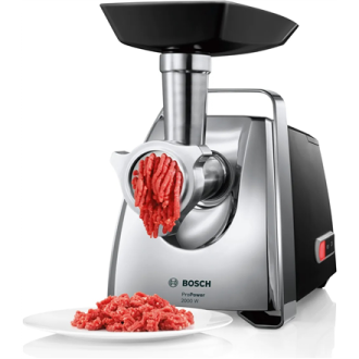 Bosch Meat Grinder | MFW67440 ProPower | Black | 2000 W | Number of speeds 1 | Throughput (kg/min) 3.5 Bosch Meat Grinder | MFW67440 ProPower | Black | 2000 W | Number of speeds 1 | Throughput (kg/min) 3.5