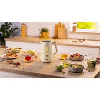 Bosch Kettle | TWK1M127 | Electric | 2400 W | 1.7 L | Plastic | Cream Bosch Kettle | TWK1M127 | Electric | 2400 W | 1.7 L | Plastic | Cream
