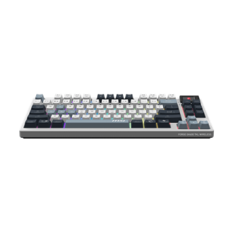 MSI FORGE GK600 TKL WIRELESS SKY | Gaming Keyboard | Wireless | Bluetooth | US | Mechanical Linear MSI FORGE GK600 TKL WIRELESS SKY | Gaming Keyboard | Wireless | Bluetooth | US | Mechanical Linear