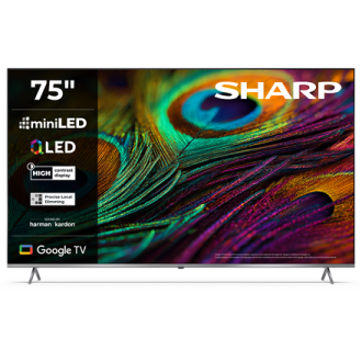 Sharp 4K QLED TV | 75JP7265E | 75 | Smart TV | Google TV | UHD Sharp 4K QLED TV | 75JP7265E | 75 | Smart TV | Google TV | UHD