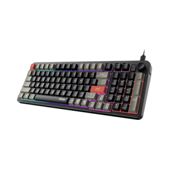 MSI FORGE GK110 US | Gaming keyboard | Wired | US | Membrane | Black MSI FORGE GK110 US | Gaming keyboard | Wired | US | Membrane | Black