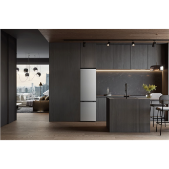 LG Refrigerator | GBBSJ1CCPY | Energy efficiency class C | Free standing | Combi | Height 186 cm | Fridge net capacity 220 L | F