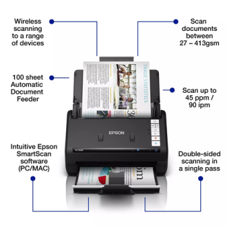 Epson Document scanner | WorkForce ES-550W | Colour