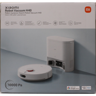 SALE OUT. Xiaomi Robot Vacuum H40 EU | Xiaomi Robot Vacuum H40 EU | Wet&Dry | Operating time (max) 180 min | 5200 mAh | Dust cap