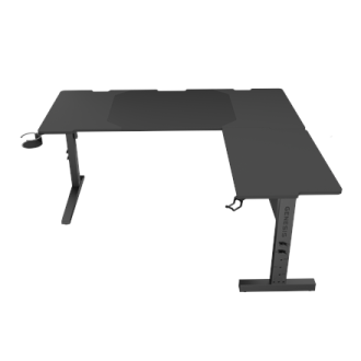 Genesis Gaming Desk | Holm 160 Modular Corner | Black/Anthracite Genesis Gaming Desk | Holm 160 Modular Corner | Black/Anthracite
