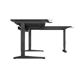 Genesis Gaming Desk | Holm 160 Modular Corner | Black/Anthracite Genesis Gaming Desk | Holm 160 Modular Corner | Black/Anthracite
