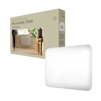 Mill IB700DN | Panel Heater | 700 W | Suitable for rooms up to 9-12 m | White | Invisible Heater | IPX4 Mill IB700DN | Panel Heater | 700 W | Suitable for rooms up to 9-12 m | White | Invisible Heater | IPX4