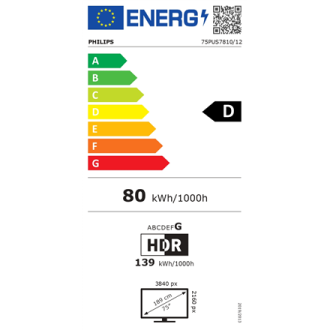 Philips QLED 4K TV | 75PUS7810/12 | 75 | Smart TV | TITAN OS | UHD | Black Philips QLED 4K TV | 75PUS7810/12 | 75 | Smart TV | TITAN OS | UHD | Black