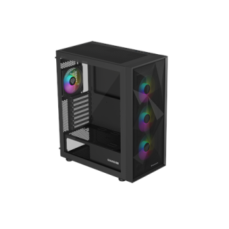 Genesis Gaming PC Case | Diaxid 605 ARGB | Midi Tower | Black Genesis Gaming PC Case | Diaxid 605 ARGB | Midi Tower | Black