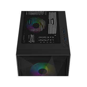 Genesis Gaming PC Case | Diaxid 605 ARGB | Midi Tower | Black Genesis Gaming PC Case | Diaxid 605 ARGB | Midi Tower | Black