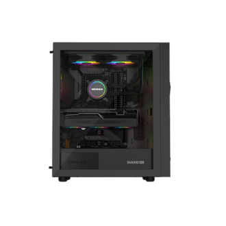 Genesis Gaming PC Case | Diaxid 605 ARGB | Midi Tower | Black Genesis Gaming PC Case | Diaxid 605 ARGB | Midi Tower | Black