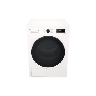 LG Dryer Machine | RHX1009NWB | Energy efficiency class C | Front loading | 9 kg | LED | Heat pump | Depth 66 cm | Wi-Fi | White LG Dryer Machine | RHX1009NWB | Energy efficiency class C | Front loading | 9 kg | LED | Heat pump | Depth 66 cm | Wi-Fi | White