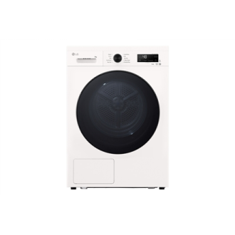 LG Dryer Machine | RHX1009NWB | Energy efficiency class C | Front loading | 9 kg | LED | Heat pump | Depth 66 cm | Wi-Fi | White LG Dryer Machine | RHX1009NWB | Energy efficiency class C | Front loading | 9 kg | LED | Heat pump | Depth 66 cm | Wi-Fi | White