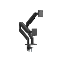 Digitus Desk Mount | Height, tilt, rotation, depth, pivot | Dual Monitor Mount | 2x 45 