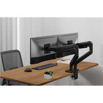Digitus Desk Mount | Height, tilt, rotation, depth, pivot | Dual Monitor Mount | 2x 45 Digitus Desk Mount | Height, tilt, rotation, depth, pivot | Dual Monitor Mount | 2x 45