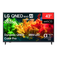 LG QNED 4K evo AI Mini LED TV | 43QNED8EB3F | 43 | Smart TV | webOS | UHD | Black 