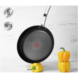 TEFAL | Frying Pan | B8170444 Intuition | Frying | Diameter 24 cm | Suitable for induction hob | Fixed handle | Black TEFAL | Frying Pan | B8170444 Intuition | Frying | Diameter 24 cm | Suitable for induction hob | Fixed handle | Black
