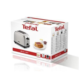 TEFAL | Ultra Mini TT330D | Toaster | Power 700 W | Number of slots 2 | Stainless steel | Housing material Stainless steel TEFAL | Ultra Mini TT330D | Toaster | Power 700 W | Number of slots 2 | Stainless steel | Housing material Stainless steel