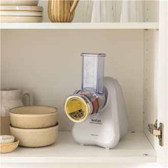 TEFAL Vegetable slicer | Fresh Express DN853BE0 | Light Gray | 150 W TEFAL Vegetable slicer | Fresh Express DN853BE0 | Light Gray | 150 W