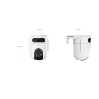EZVIZ IP Camera CS-H9C (5MP+5MP) 4mm Color night vision,Human/Vehicle detection,Smart tracking iki 8m,Active defense,two way tal EZVIZ IP Camera CS-H9C (5MP+5MP) 4mm Color night vision,Human/Vehicle detection,Smart tracking iki 8m,Active defense,two way tal