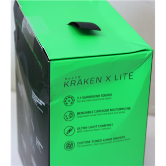 SALE OUT. Razer Kraken X Lite Gaming Headset, Over-Ear, Wired, Microphone, Black | SALE OUT. | Razer | Kraken X Lite | Wired | G SALE OUT. Razer Kraken X Lite Gaming Headset, Over-Ear, Wired, Microphone, Black | SALE OUT. | Razer | Kraken X Lite | Wired | G