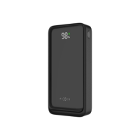 Fixed Power Bank Zen2 20 with LCD Display and PD 20W Output | 20000 mAh | Black Fixed Power Bank Zen2 20 with LCD Display and PD 20W Output | 20000 mAh | Black