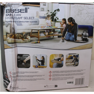 SALE OUT. Bissell SpotClean HydroSteam Select | Bissell Portable Carpet and Upholstery Cleaner | SpotClean HydroSteam Select | C