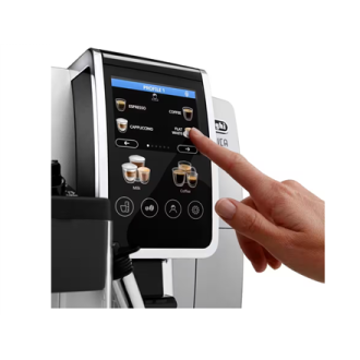 Delonghi | Coffee Maker | Dinamica Plus ECAM380.85.SB | Pump pressure 15 bar | Built-in milk frother | Automatic | 1450 W | Stai Delonghi | Coffee Maker | Dinamica Plus ECAM380.85.SB | Pump pressure 15 bar | Built-in milk frother | Automatic | 1450 W | Stai