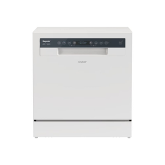 Candy Dishwasher | CP 8F9FFW | Free-standing | Width 55 cm | Number of place settings 8 | Number of programs 8 | Energy efficien Candy Dishwasher | CP 8F9FFW | Free-standing | Width 55 cm | Number of place settings 8 | Number of programs 8 | Energy efficien
