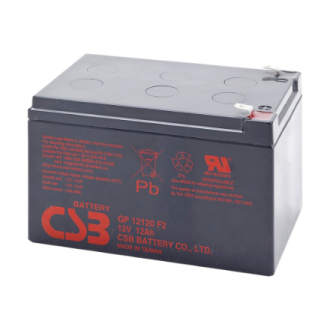 CSB Battery Battery 12V 12Ah F2 Pb | GP12120 CSB Battery Battery 12V 12Ah F2 Pb | GP12120