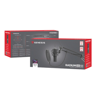 Genesis | Condenser Microphone | Radium 400 G2 | Black Genesis | Condenser Microphone | Radium 400 G2 | Black