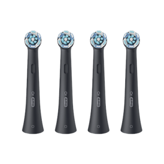 Oral-B | Replaceable toothbrush heads | iO UltimateClean | Heads | For adults | Number of brush heads included 4 | Black Oral-B | Replaceable toothbrush heads | iO UltimateClean | Heads | For adults | Number of brush heads included 4 | Black